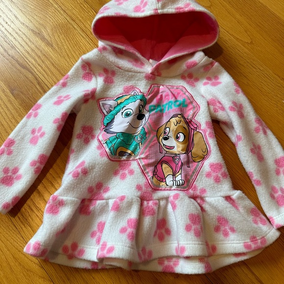 Lot of 2 Toddler Girls Sweater size 2T Carters Unicorn NickelodeonPaw Patrol - Picture 6 of 13